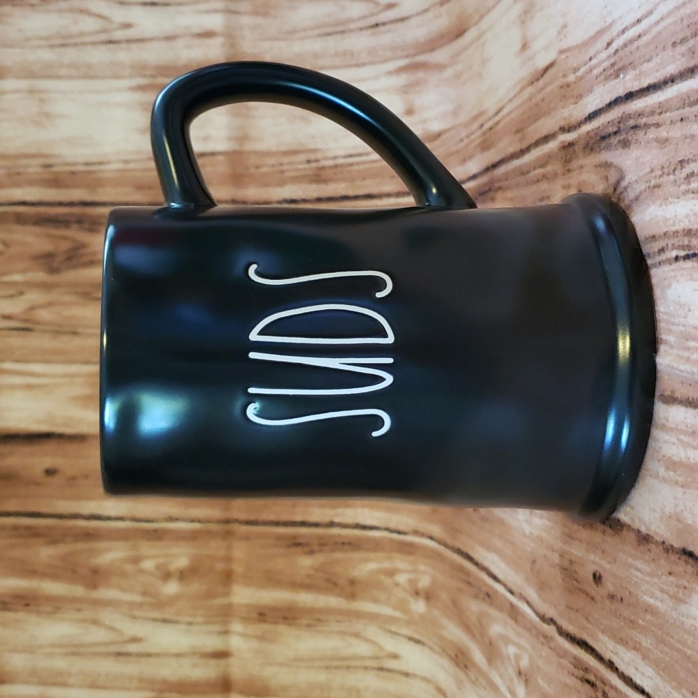 Black Rae Dunn Suds Mug/Stein.